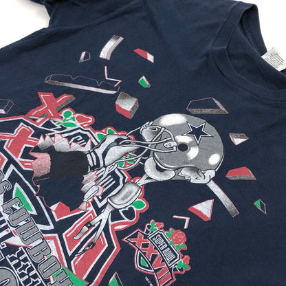 【ジャンク品】【メンズ】 Lee リー 半袖Tシャツ トップス 146-251130-hn-03-fur サイズ：L カラー：ネイビー 万代Net店