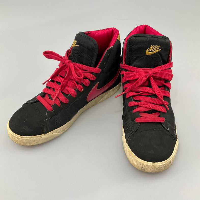 【中古品】【メンズ】 NIKE ナイキ 325064-061 BLAZER MID GRADE SCHOOL 箱無し 本体のみ 160-260504-SS-01-iwa サイズ：25cm カラー：ブラック レッド 万代Net店