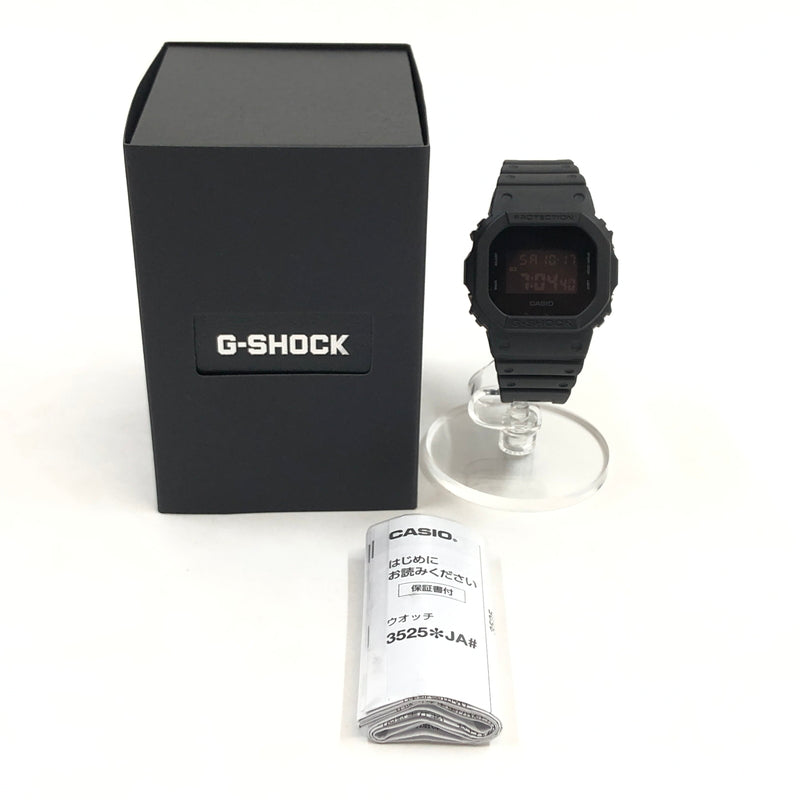 【中古品】【メンズ】 G-SHOCK ジーショック 5600 SERIES DIGITAL WATCH DW-5600BB-1JF デジタル 腕時計 196-261017-hn-06-fur カラー：ブラック 万代Net店