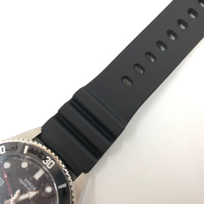 【中古美品】【メンズ】 CASIO カシオ CASIO COLLECTION STANDARD DIVER'Ｓ WATCH MDV-107-1A1JF カシオコレクション スタンダード ダイバーズウォッチ アナログ 腕時計 197-260725-hn-07-fur カラー：ブラック/シルバー 万代Net店
