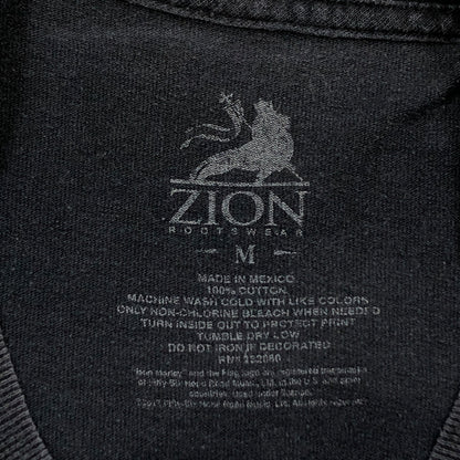 【現状渡し品】【メンズ】 ZION ザイオン BOB MARLEY PRINT S/S TEE ボブ・マーリー プリント 半袖Tシャツ トップス 146-260725-hn-08-fur サイズ：M カラー：ブラック 万代Net店