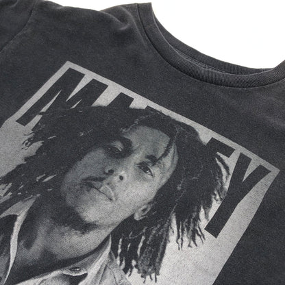 【現状渡し品】【メンズ】 ZION ザイオン BOB MARLEY PRINT S/S TEE ボブ・マーリー プリント 半袖Tシャツ トップス 146-260725-hn-08-fur サイズ：M カラー：ブラック 万代Net店