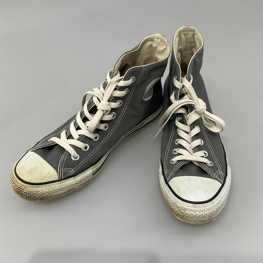 【中古品】【メンズ】 CONVERSE コンバース ALL STAR 1C988 スニーカー 箱無し 本体のみ 162-260504-SS-02-iwa サイズ：27cm カラー：ホワイト グレー 万代Net店