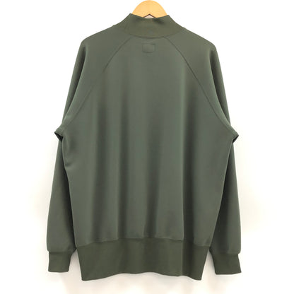 【中古品】【メンズ】 NEEDLES ニードルズ LS Mock NECK TEE - PE/PU JERSEY LQ244 長袖モックネックTシャツ トップス 140-261017-hn-07-fur サイズ：L カラー：グリーン 万代Net店