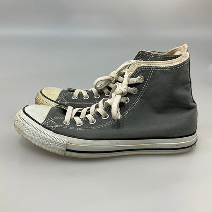 【中古品】【メンズ】 CONVERSE コンバース ALL STAR 1C988 スニーカー 箱無し 本体のみ 162-260504-SS-02-iwa サイズ：27cm カラー：ホワイト グレー 万代Net店