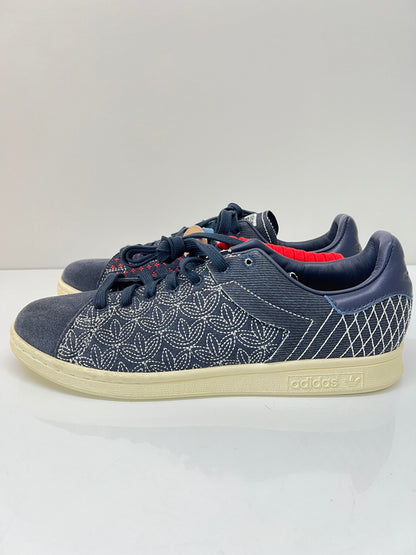 【中古品】【メンズ】 ADIDAS アディダス STAN SMITH CRAFTSMAN PACK GZ6307 スタンスミス クラフトマンパック スニーカー 靴 161-260822-SH-16-hon サイズ：27.5cm US10 1/2 カラー：ネイビー 万代Net店
