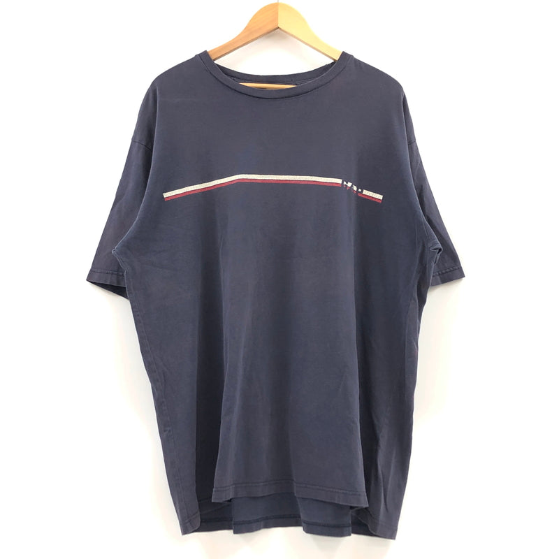【ジャンク品】【メンズ】 OLD GAP オールドギャップ 00S LINE S/S TEE ライン 半袖Tシャツ トップス 146-260725-hn-09-fur サイズ：XL カラー：ネイビー 万代Net店