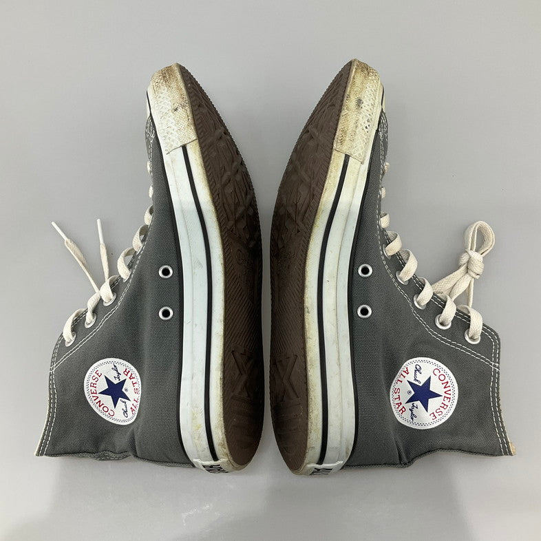 【中古品】【メンズ】 CONVERSE コンバース ALL STAR 1C988 スニーカー 箱無し 本体のみ 162-260504-SS-02-iwa サイズ：27cm カラー：ホワイト グレー 万代Net店