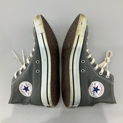 【中古品】【メンズ】 CONVERSE コンバース ALL STAR 1C988 スニーカー 箱無し 本体のみ 162-260504-SS-02-iwa サイズ：27cm カラー：ホワイト グレー 万代Net店