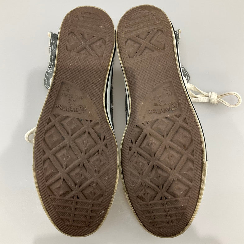 【中古品】【メンズ】 CONVERSE コンバース ALL STAR 1C988 スニーカー 箱無し 本体のみ 162-260504-SS-02-iwa サイズ：27cm カラー：ホワイト グレー 万代Net店
