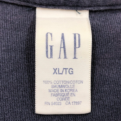 【ジャンク品】【メンズ】 OLD GAP オールドギャップ 00S LINE S/S TEE ライン 半袖Tシャツ トップス 146-260725-hn-09-fur サイズ：XL カラー：ネイビー 万代Net店