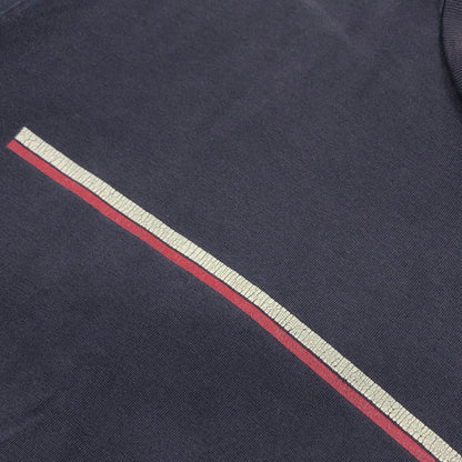【ジャンク品】【メンズ】 OLD GAP オールドギャップ 00S LINE S/S TEE ライン 半袖Tシャツ トップス 146-260725-hn-09-fur サイズ：XL カラー：ネイビー 万代Net店