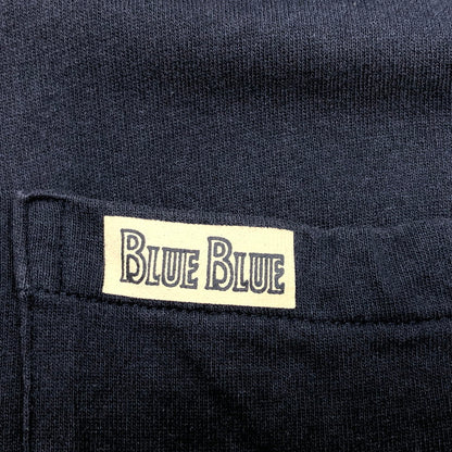 【現状渡し品】【メンズ】 BLUE BLUE ブルーブルー S/STEE 半袖Tシャツ トップス 145-251130-hn-05-fur サイズ：M カラー：ネイビー 万代Net店