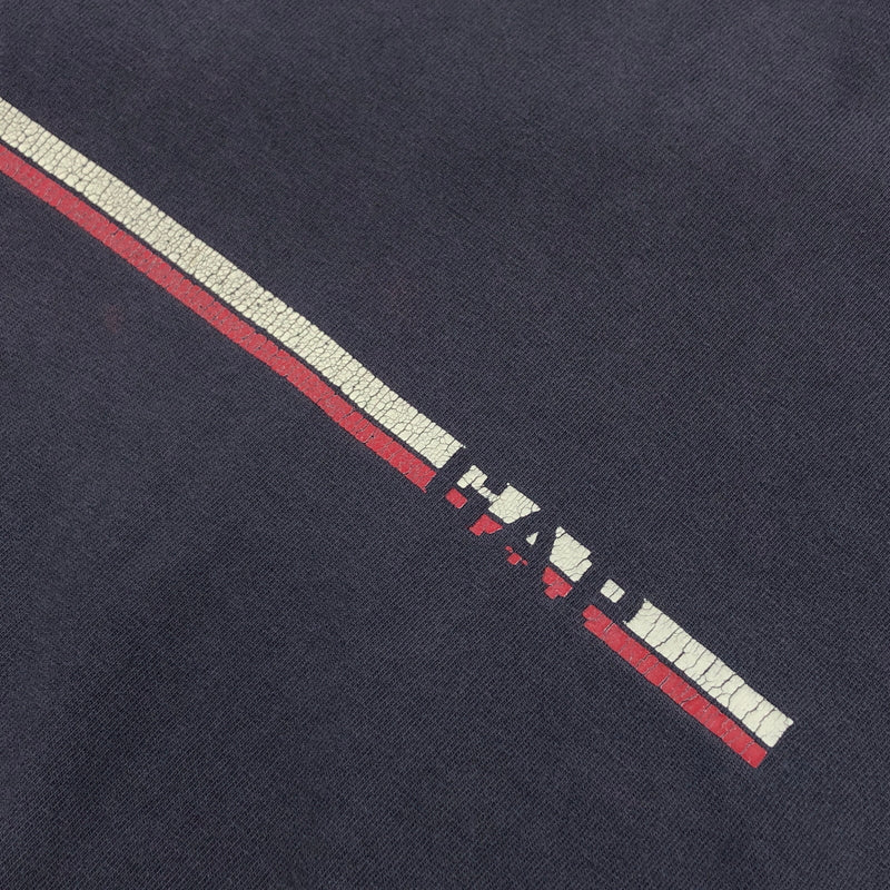 【ジャンク品】【メンズ】 OLD GAP オールドギャップ 00S LINE S/S TEE ライン 半袖Tシャツ トップス 146-260725-hn-09-fur サイズ：XL カラー：ネイビー 万代Net店