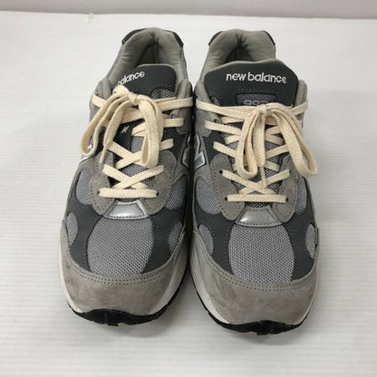 【中古品】【メンズ】 NEW BALANCE ニューバランス M992GR スニーカー シューズ 靴 162-240319-yo-7-tei サイズ：27.5cm カラー：グレー 万代Net店