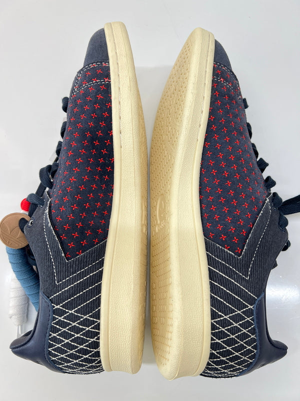 【中古品】【メンズ】 ADIDAS アディダス STAN SMITH CRAFTSMAN PACK GZ6307 スタンスミス クラフトマンパック スニーカー 靴 161-260822-SH-16-hon サイズ：27.5cm US10 1/2 カラー：ネイビー 万代Net店