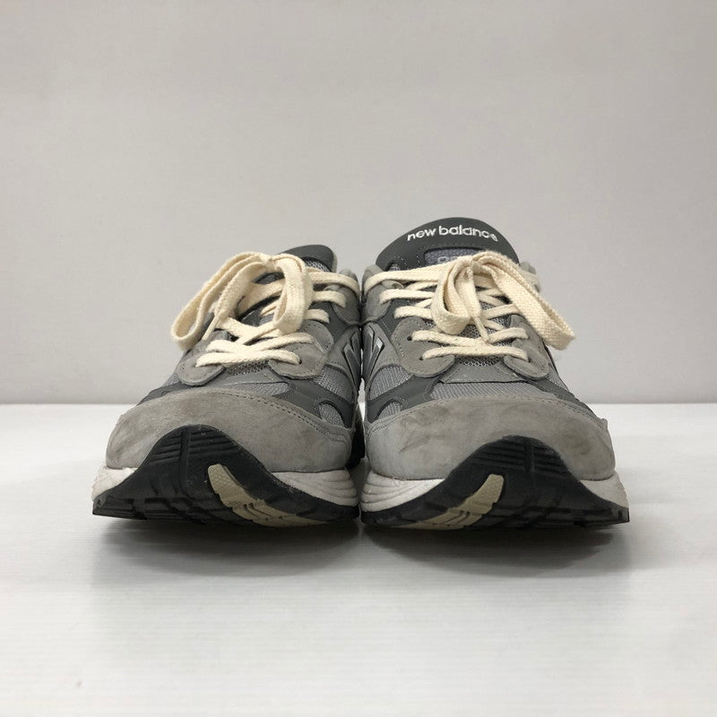 【中古品】【メンズ】 NEW BALANCE ニューバランス M992GR スニーカー シューズ 靴 162-240319-yo-7-tei サイズ：27.5cm カラー：グレー 万代Net店