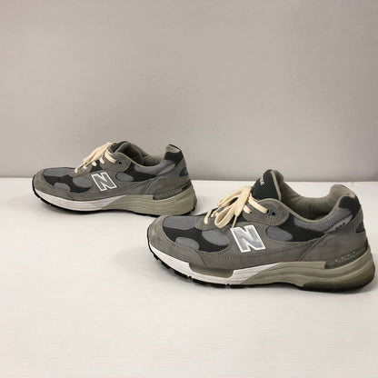 【中古品】【メンズ】 NEW BALANCE ニューバランス M992GR スニーカー シューズ 靴 162-240319-yo-7-tei サイズ：27.5cm カラー：グレー 万代Net店