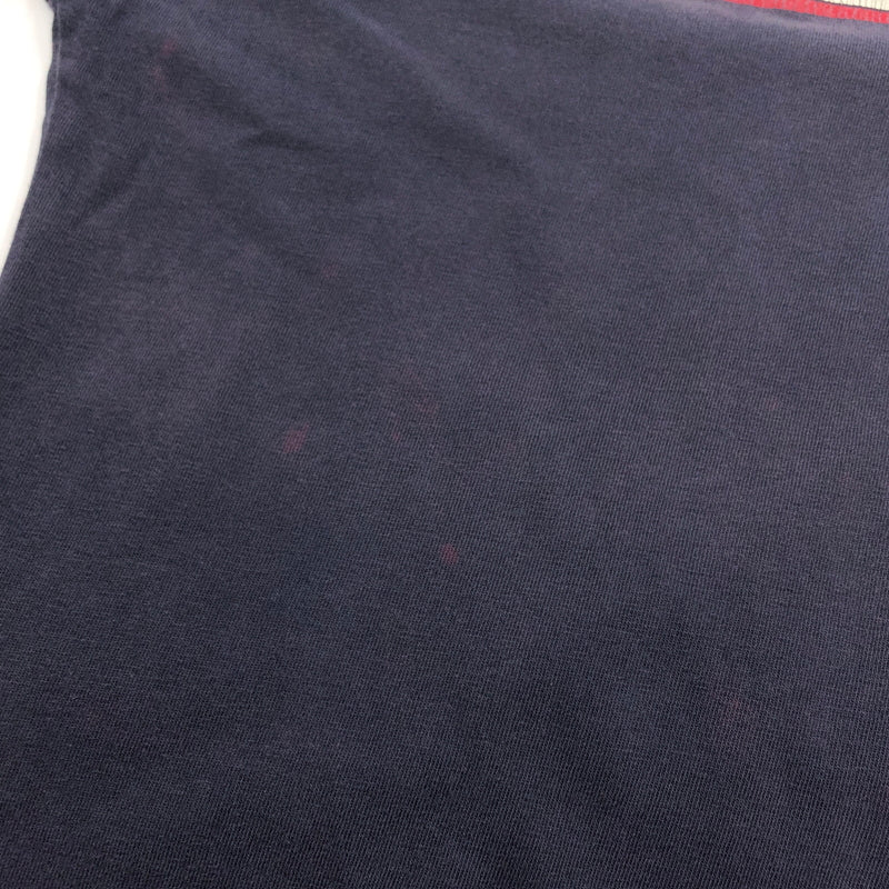 【ジャンク品】【メンズ】 OLD GAP オールドギャップ 00S LINE S/S TEE ライン 半袖Tシャツ トップス 146-260725-hn-09-fur サイズ：XL カラー：ネイビー 万代Net店