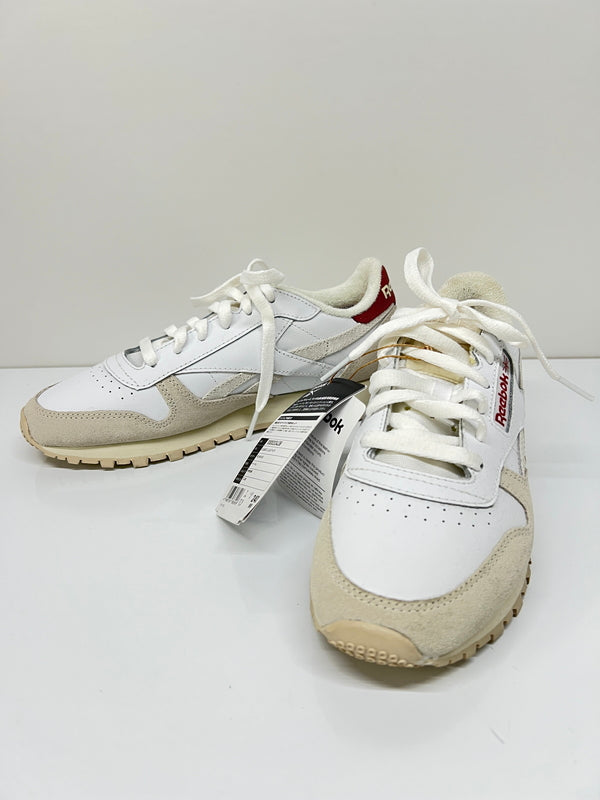 【中古品】【レディース】 REEBOK リーボック CLASSIC LEATHER 100033438 クラシックレザー スニーカー 靴 162-260822-SH-17-hon サイズ：24cm US7 カラー：フットウェアホワイト 万代Net店