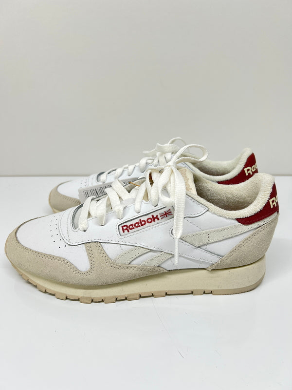 【中古品】【レディース】 REEBOK リーボック CLASSIC LEATHER 100033438 クラシックレザー スニーカー 靴 162-260822-SH-17-hon サイズ：24cm US7 カラー：フットウェアホワイト 万代Net店