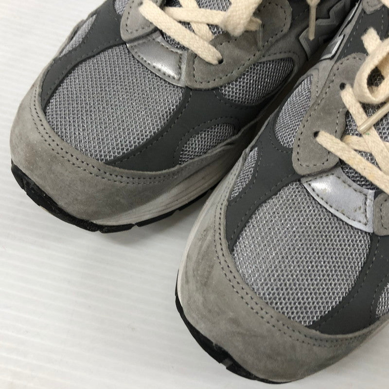 【中古品】【メンズ】 NEW BALANCE ニューバランス M992GR スニーカー シューズ 靴 162-240319-yo-7-tei サイズ：27.5cm カラー：グレー 万代Net店