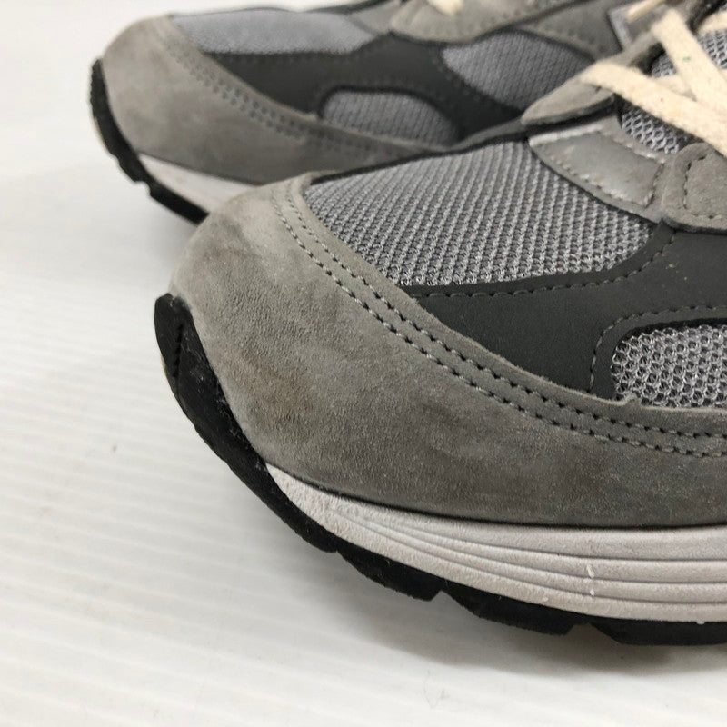 【中古品】【メンズ】 NEW BALANCE ニューバランス M992GR スニーカー シューズ 靴 162-240319-yo-7-tei サイズ：27.5cm カラー：グレー 万代Net店