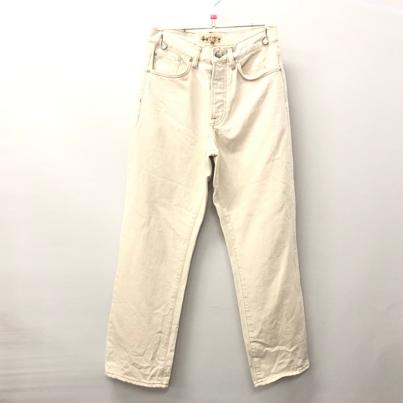 【中古品】【メンズ】 116601 CLASSIC JEAN DENIM ストレート クラシック デニム パンツ 153-240530-tk-2-tei サイズ：28 カラー：ホワイト 万代Net店