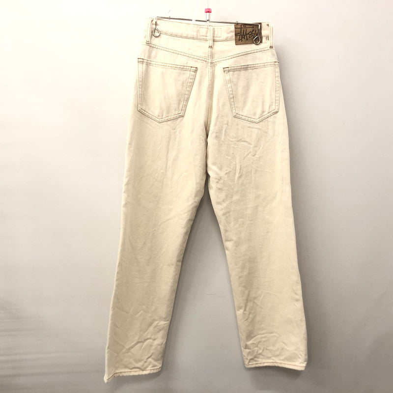 【中古品】【メンズ】 116601 CLASSIC JEAN DENIM ストレート クラシック デニム パンツ 153-240530-tk-2-tei サイズ：28 カラー：ホワイト 万代Net店