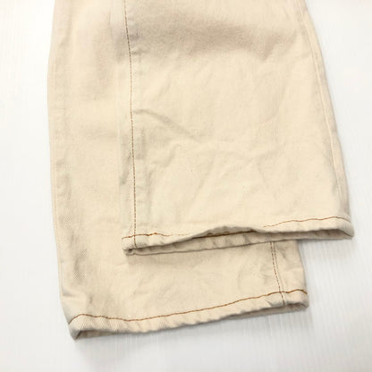 【中古品】【メンズ】 116601 CLASSIC JEAN DENIM ストレート クラシック デニム パンツ 153-240530-tk-2-tei サイズ：28 カラー：ホワイト 万代Net店