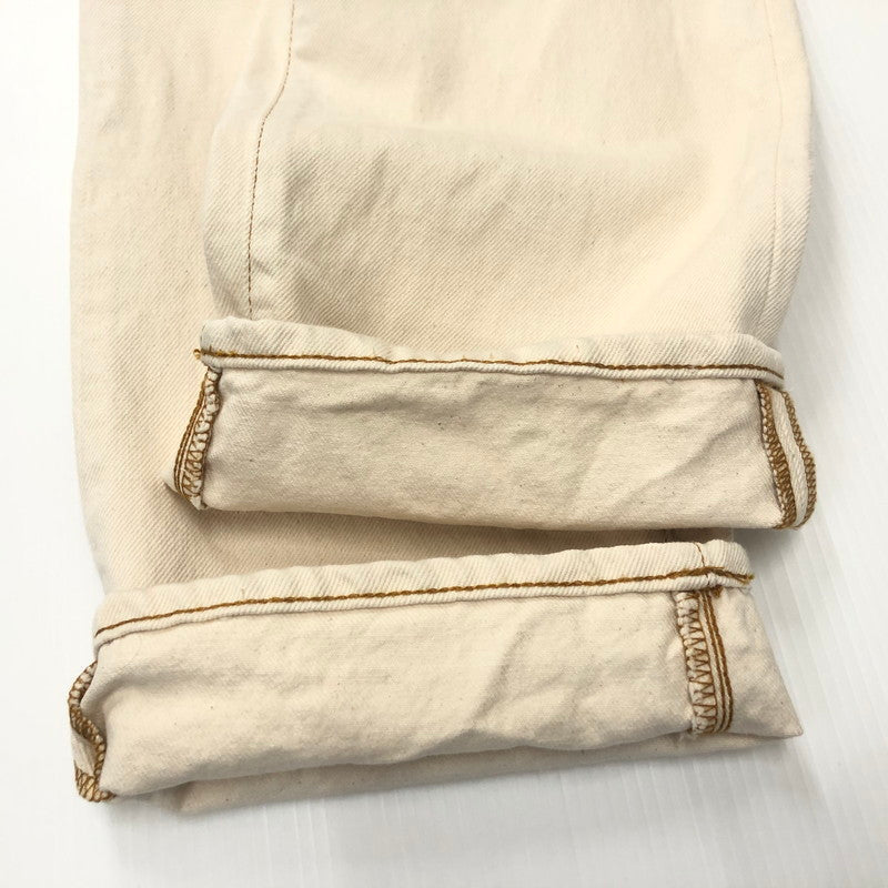 【中古品】【メンズ】 116601 CLASSIC JEAN DENIM ストレート クラシック デニム パンツ 153-240530-tk-2-tei サイズ：28 カラー：ホワイト 万代Net店