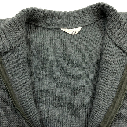 【中古品】【メンズ】 スイス軍 SCHURWOLLE POLYAMIDFASREN BLEND HALF ZIP SWEATER BMI 86/87 シュールウール ポリアミドファーゼン ブレンド ハーフジップ セーター ニット 146-261017-hn-09-fur サイズ：52 カラー：グレー系 万代Net店