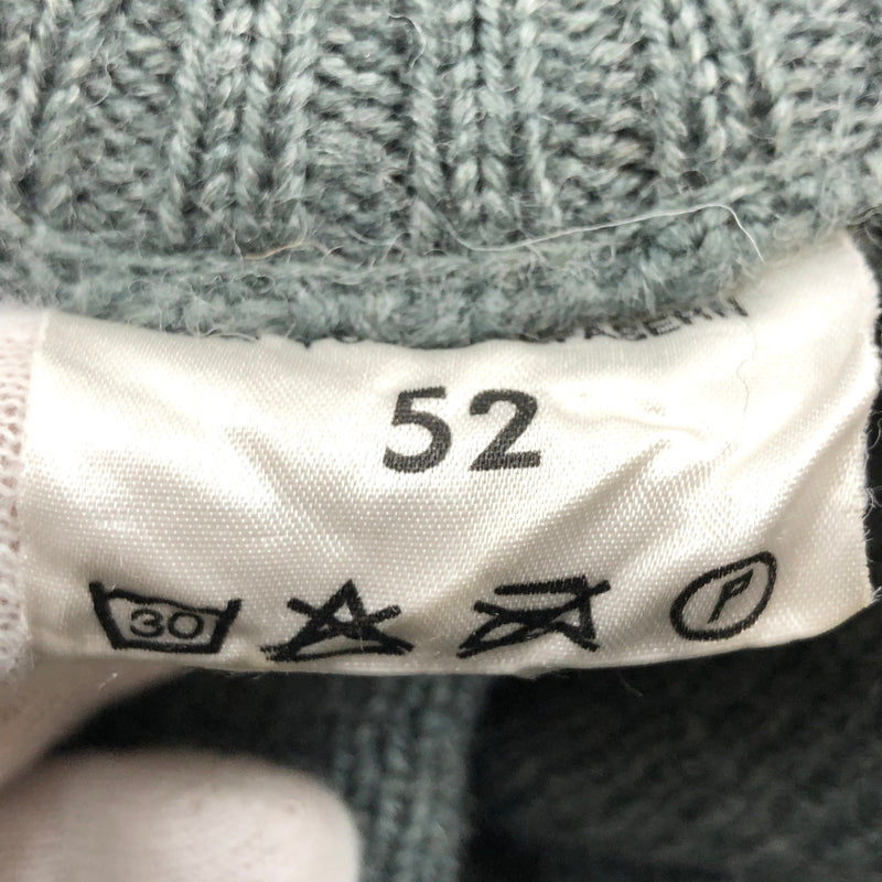 【中古品】【メンズ】 スイス軍 SCHURWOLLE POLYAMIDFASREN BLEND HALF ZIP SWEATER BMI 86/87 シュールウール ポリアミドファーゼン ブレンド ハーフジップ セーター ニット 146-261017-hn-09-fur サイズ：52 カラー：グレー系 万代Net店