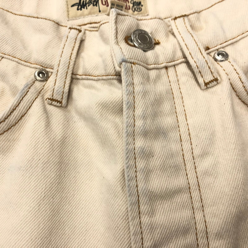【中古品】【メンズ】 116601 CLASSIC JEAN DENIM ストレート クラシック デニム パンツ 153-240530-tk-2-tei サイズ：28 カラー：ホワイト 万代Net店