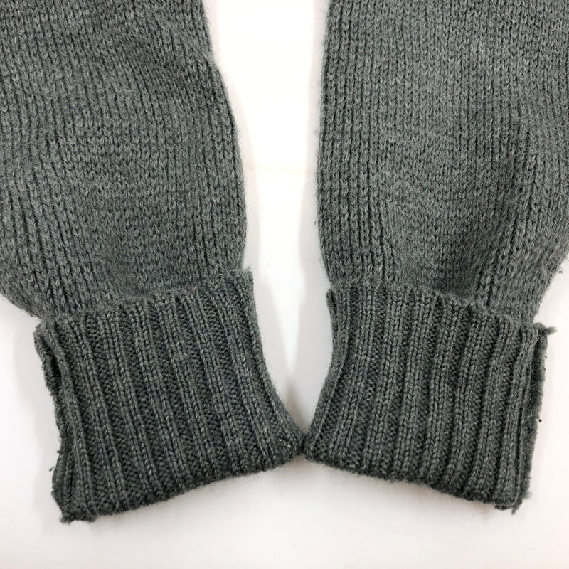 【中古品】【メンズ】 スイス軍 SCHURWOLLE POLYAMIDFASREN BLEND HALF ZIP SWEATER BMI 86/87 シュールウール ポリアミドファーゼン ブレンド ハーフジップ セーター ニット 146-261017-hn-09-fur サイズ：52 カラー：グレー系 万代Net店