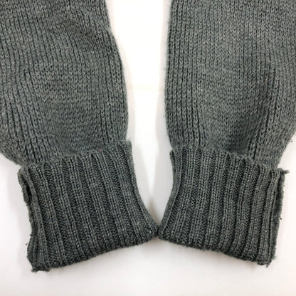 【中古品】【メンズ】 スイス軍 SCHURWOLLE POLYAMIDFASREN BLEND HALF ZIP SWEATER BMI 86/87 シュールウール ポリアミドファーゼン ブレンド ハーフジップ セーター ニット 146-261017-hn-09-fur サイズ：52 カラー：グレー系 万代Net店