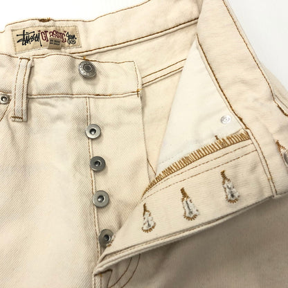 【中古品】【メンズ】 116601 CLASSIC JEAN DENIM ストレート クラシック デニム パンツ 153-240530-tk-2-tei サイズ：28 カラー：ホワイト 万代Net店
