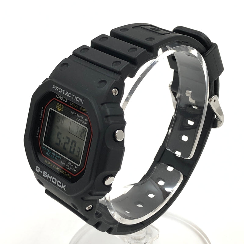 【中古品】【メンズ】 G-SHOCK ジーショック DW-5000R-1AJF 初代G-SHOCK復刻モデル デジタル 腕時計 196-260726-hn-01-fur カラー：ブラック 万代Net店
