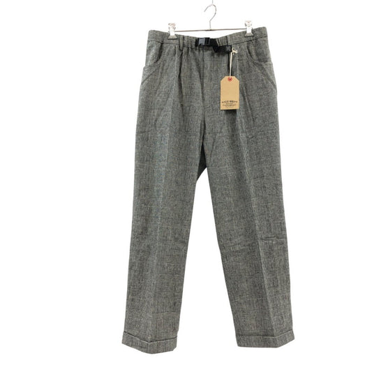 【中古品】【メンズ】 CLUCT クラクト WASCO CHECK PANTS 04654 ワスコ チェックパンツ ワイドパンツ スラックス ボトムス 153-260209-hn-02-fur サイズ：L カラー：グレー系 万代Net店