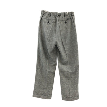 【中古品】【メンズ】 CLUCT クラクト WASCO CHECK PANTS 04654 ワスコ チェックパンツ ワイドパンツ スラックス ボトムス 153-260209-hn-02-fur サイズ：L カラー：グレー系 万代Net店