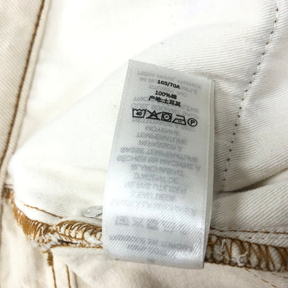 【中古品】【メンズ】 116601 CLASSIC JEAN DENIM ストレート クラシック デニム パンツ 153-240530-tk-2-tei サイズ：28 カラー：ホワイト 万代Net店