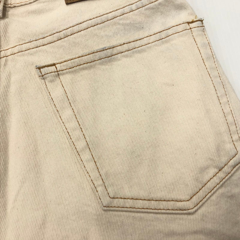 【中古品】【メンズ】 116601 CLASSIC JEAN DENIM ストレート クラシック デニム パンツ 153-240530-tk-2-tei サイズ：28 カラー：ホワイト 万代Net店