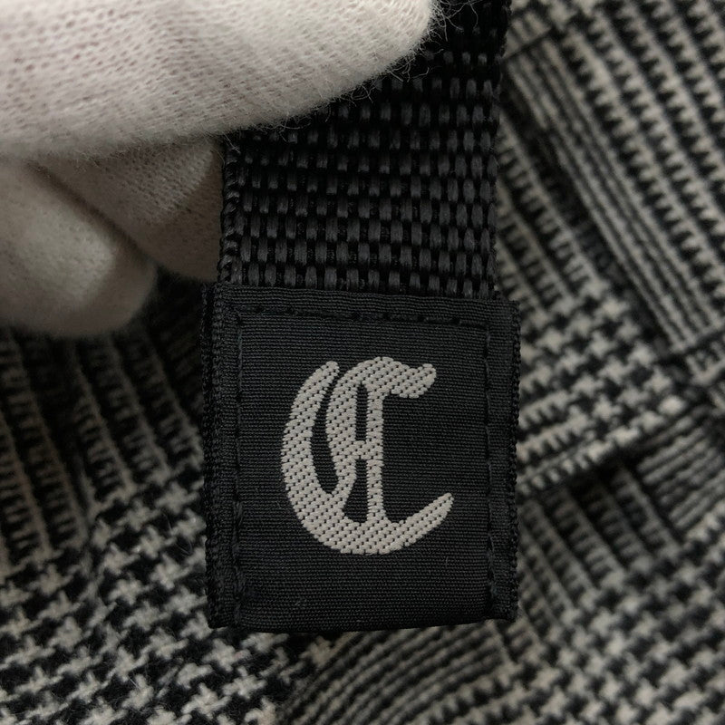 【中古品】【メンズ】 CLUCT クラクト WASCO CHECK PANTS 04654 ワスコ チェックパンツ ワイドパンツ スラックス ボトムス 153-260209-hn-02-fur サイズ：L カラー：グレー系 万代Net店