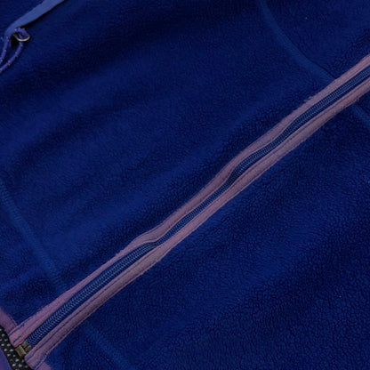 【現状渡し品】【メンズ】 patagonia パタゴニア 90'S PARTIAL ECLIPSE JACKET パーシャルエクリプス ジャケット フリース アウター 144-251130-hn-07-fur サイズ：L カラー：ブルー/グレー系 万代Net店