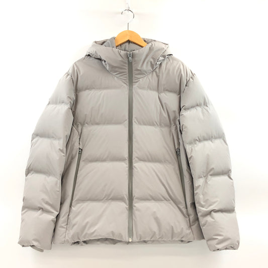 【中古品】【メンズ】 UNIQLO ユニクロ SEAMLESS DOWN PARKA シームレス ダウンパーカー ダウンジャケット アウター 147-261017-hn-12-fur サイズ：XL カラー：グレー 万代Net店