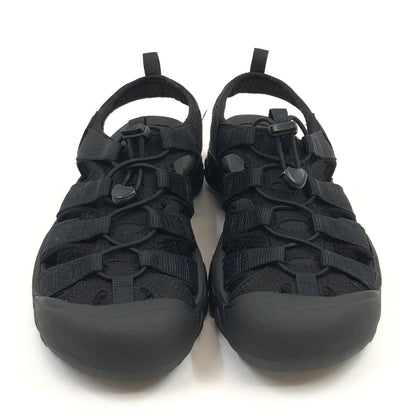 【中古品】【メンズ】 KEEN キーン NEWPORT H２ SANDALS "TRIPLE BLACK" 1022258 ニューポート H2 トリプルブラック サンダル シューズ靴 164-260726-hn-03-fur サイズ：26.5cm US8.5 カラー：ブラック 万代Net店