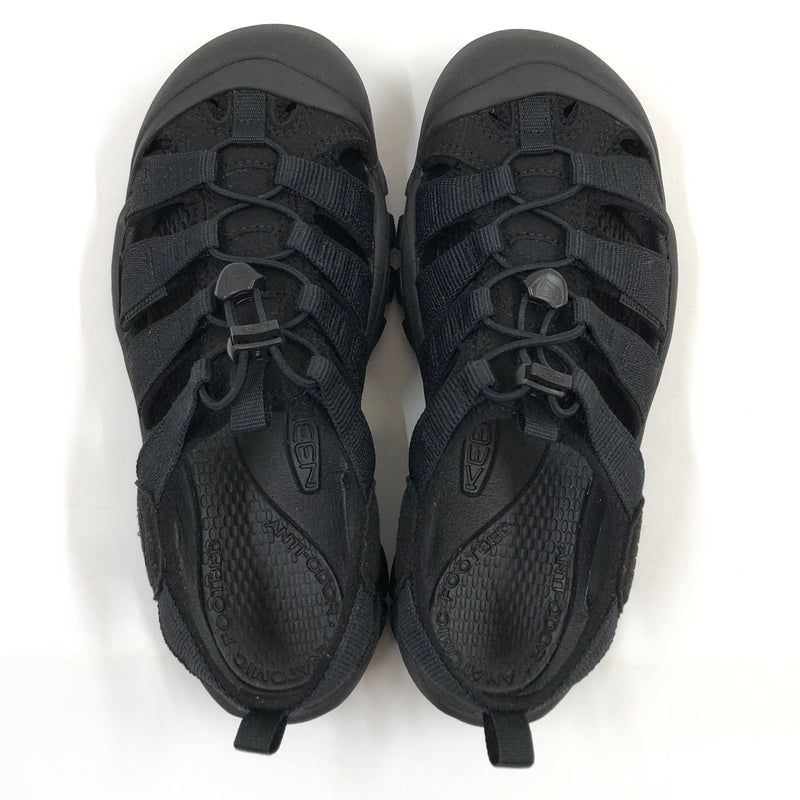 【中古品】【メンズ】 KEEN キーン NEWPORT H２ SANDALS "TRIPLE BLACK" 1022258 ニューポート H2 トリプルブラック サンダル シューズ靴 164-260726-hn-03-fur サイズ：26.5cm US8.5 カラー：ブラック 万代Net店