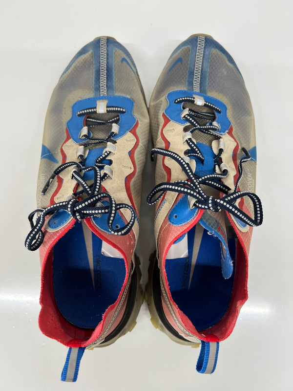 【中古品】【メンズ】 NIKE ナイキ × UNDERCOVER アンダーカバー 別注 コラボ REACT ELEMENT 87 BQ2718-200 リアクトエレメント87 スニーカー 靴 160-260824-YS-03-hon サイズ：29 カラー："UNDERCOVER" LT BEIGE CHALK/SIGNAL BLUE 万代Net店