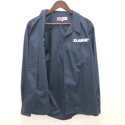 【中古品】【メンズ】 XLARGE エクストララージ X-LARGE ロゴ 背面プリント ポケット シャツ 142-240928-SU-2-tom 万代Net店