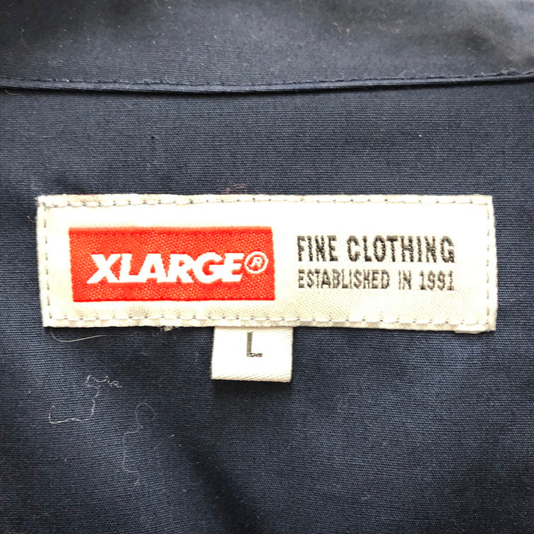 【中古品】【メンズ】 XLARGE エクストララージ X-LARGE ロゴ 背面プリント ポケット シャツ 142-240928-SU-2-tom 万代Net店